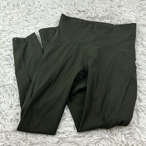 Lululemon Train Times 7/8 Pant *25" Dark Olive